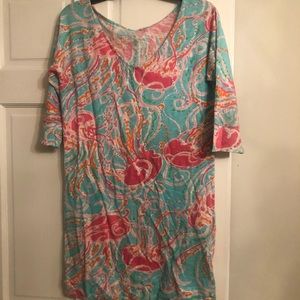Lilly Pulitzer tshirt dress